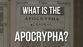 What Is The Apocrypha Apocrypha [upl. by Eelynnhoj673]