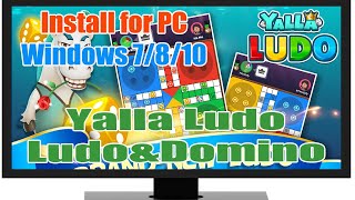 Yalla Ludo  LudoampDomino for PC Windows  Soft4WD [upl. by Lobell351]