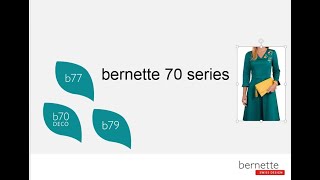 bernette 70 series  machine tour [upl. by Sirroned]