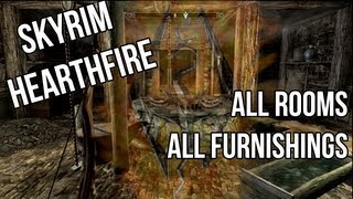 Skyrim Hearthfire  Where To Find Quarried Stone And Clay At Windstad Manor [upl. by Garwin]