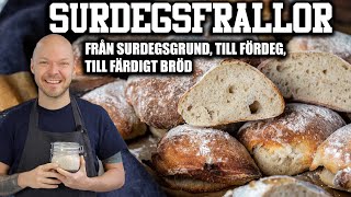 Surdegsfrallor – Baka surdeg från grunden [upl. by Ai]