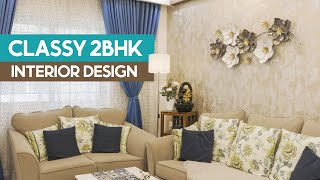 2BHK Home Interior Design Under 10 LAKHS 2BHK Interiors DesignCafe [upl. by Marjie]