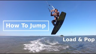 How To Kiteboarding Jump Load and Pop [upl. by Diane-Marie72]