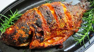 GRILLED TILAPIA FISH IN 15 MINUTES [upl. by Itnahsa]