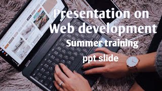 Web development ppt slide presentation [upl. by Benildis]