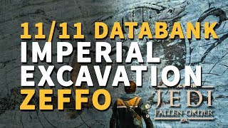 Imperial Excavation Zeffo All Databank Locations Star Wars Jedi Fallen Order [upl. by Lewellen]