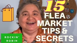 15 Flea Market Secrets amp Tips for Sellers fleamarket [upl. by Ymiaj]