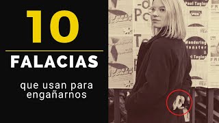 ✅ Las 10 FALACIAS más comunes con ejemplos [upl. by Yennor]