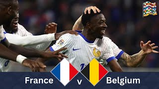 France vs Belgium  Highlights  UEFA Nations League  10th September 2024 [upl. by Bergmann]