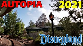 4K Autopia FULL RIDE at Disneyland 2021 [upl. by Winton]