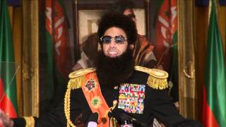 The Dictator New York Press Conference [upl. by Gruver717]