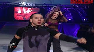 Matt Hardy amp Lita vs The Hurricane amp Ivory  September 3 2001 Raw [upl. by Griffis]