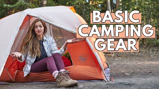 Basic Car Camping Gear What to Bring Camping my camping essentials [upl. by Naehs]