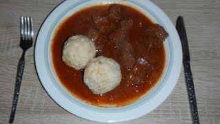 Rindsgulasch Beef goulash Sığır gulaş [upl. by Naghem]