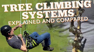 Tree Climbing Systems Explained and Compared  PLUS DEMOS [upl. by Gale]