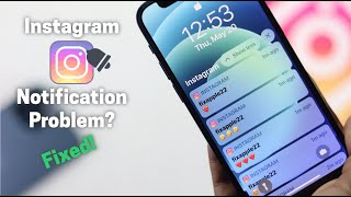 Instagram Notifications Not Working iPhone Fixed [upl. by Ariat]