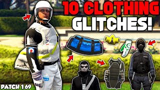 10 Clothing Glitches In GTA 5 Online [upl. by Jaehne]