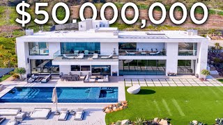 Inside a 50 Million Malibu MEGA Mansion on BILLIONAIRES BEACH [upl. by Verge]