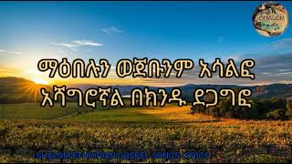 Yoseph Ayalew  Hallelujah  lyrics video  ዘማሪ ዮሴፍ አያሌው  ሃሌሉያ  ከግጥም ጋር [upl. by Brawley]