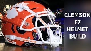 What Makes Clemson Helmets So Special  2018 Schutt F7 [upl. by Anitnauq893]