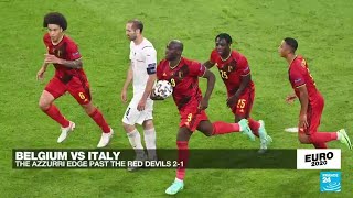 Italy beats Belgium 21 advances to Euro 2021 semifinals • FRANCE 24 English [upl. by Sachi]