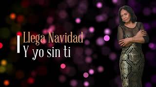 LETRA “NAVIDAD SIN TI” – Amina La Reina de la Cumbia Lyric Video [upl. by Nebe]