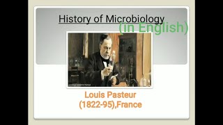 Louis Pasteur contribution in microbiology  History of microbiology [upl. by Harlan497]