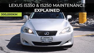 Lexus IS350 amp IS250 Most Common Maintenance Issues Explained [upl. by Nocaj]