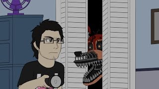 Markiplier Animated  Five Nights At Freddys 4 Animation [upl. by Ayojal494]