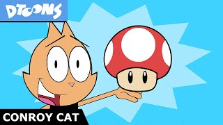 Super Mario Mushroom  What Chu Got 12  Conroy Cat Cartoon by Dtoons [upl. by Jodoin]