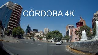 Córdoba 4K  Downtown  Daytime drive  Argentina [upl. by Crysta]