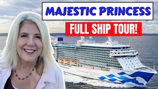 Majestic Princess Full Cruise Ship Tour [upl. by Sorensen]