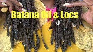 Batana Oil and My Locs Review [upl. by Htidirem204]