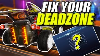 BEST ROCKET LEAGUE DEADZONE SETTINGS 2021 [upl. by Nylcoj]