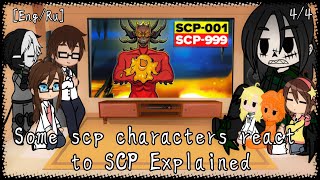 Some scp characters react to SCP Explained44scp augacha clubengru [upl. by Reese]