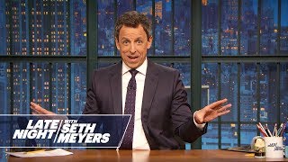 Seth Meyers Wife Gave Birth in Their Apartment Lobby [upl. by Giacomo]