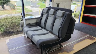 Reimo Variotech 3000 Rock and Roll seat bed install [upl. by Gottuard]