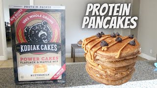 KODIAK CAKES PROTEIN PANCAKES REVIEW [upl. by Young]