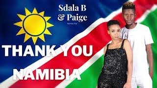 Sdala B amp Paige in Namibia Tour [upl. by Daffi920]