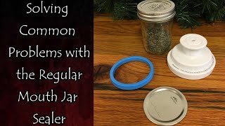 Solving Common Problems with the Jar Sealer [upl. by Nilya]