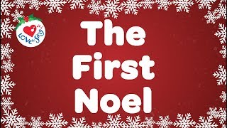 The First Noel with Lyrics  Christmas Song amp Carol [upl. by Ennaj]