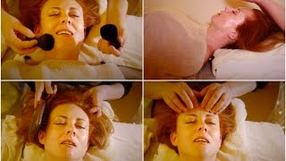 A Real ASMR Massage Treatment In London UK ✨ Face Massage Tapping Hair Brushing [upl. by Adnerol]