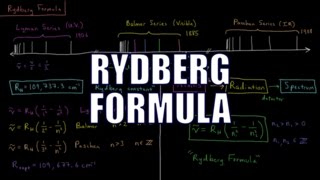 Quantum Chemistry 13  Rydberg Formula [upl. by Christopher]