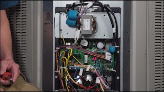 Clearing Fault Codes In Inverter Driven Units [upl. by Ahtekal129]