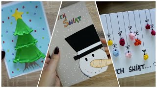 Kartki Świąteczne DIY  Christmas DIY cards [upl. by Wadsworth1]