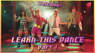 Vengaboys  Were Going To Ibiza Dance Video Choreography amp Tutorial Part 1 [upl. by Rockefeller]