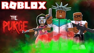 2 PLAYER PURGE IN ROBLOX [upl. by Ahseuqram]