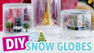 DIY Snow Globes  HGTV Handmade [upl. by Leirda]