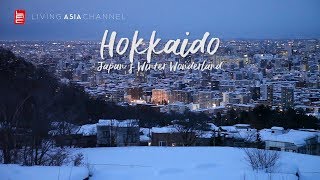 TRAVEL GUIDE HOKKAIDO JAPANS WINTER WONDERLAND  Living Asia Channel HD [upl. by Heyes40]