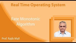 Lecture 8  Rate Monotonic Algorithm [upl. by Ynnos]